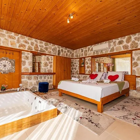 Vinka - 1 Bedroom With Jacuzzi In Kalkan 빌라 카스