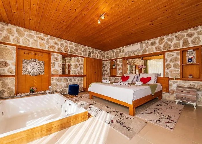 Vinka - 1 Bedroom With Jacuzzi In Kalkan Villa Kaş