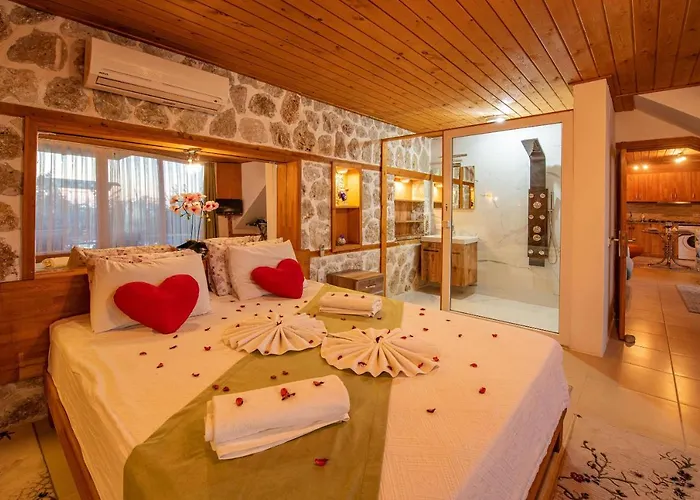 Vinka - 1 Bedroom With Jacuzzi In Kalkan Villa *